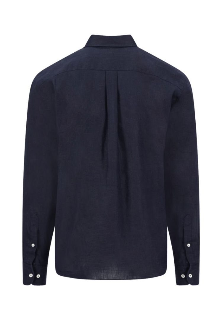 Premium Linen Shirt Navy