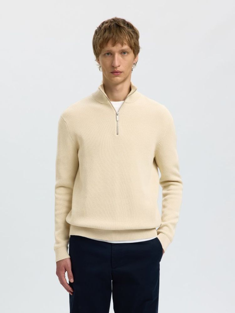 Dane Half Zip Oatmeal