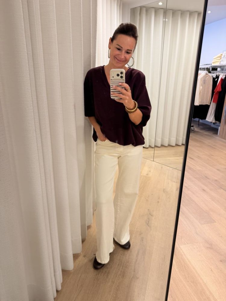 Aura pants gesso