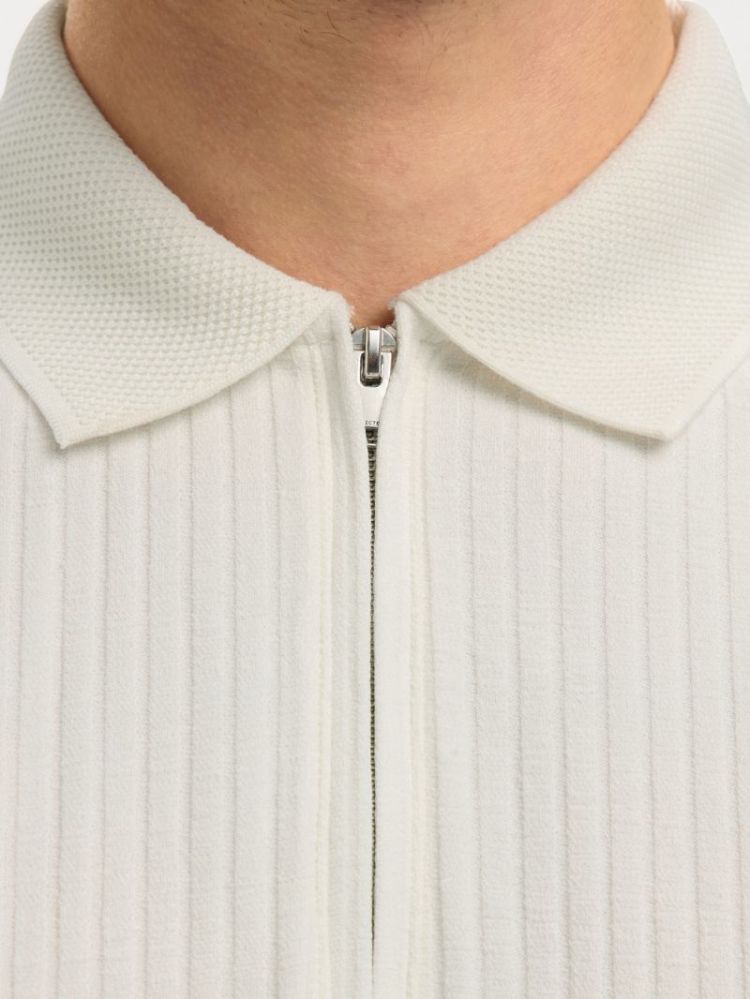 Fave Scructure polo White