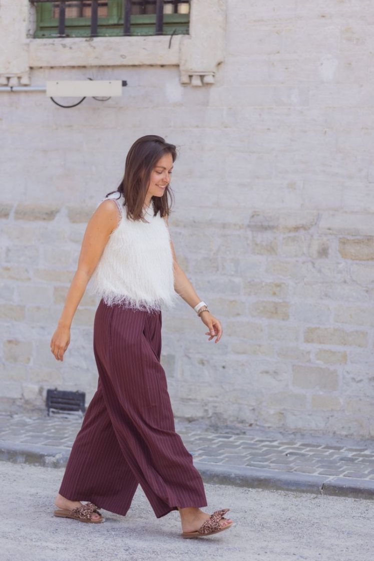 Ella Pants  Bordeaux