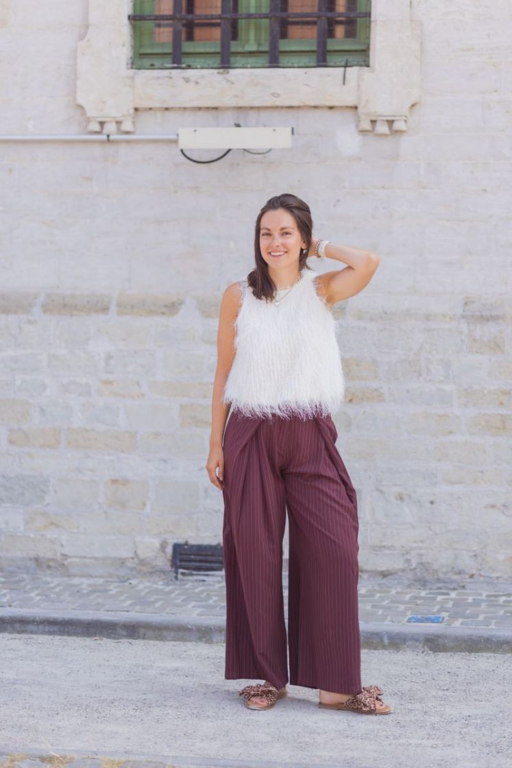 Ella Pants  Bordeaux