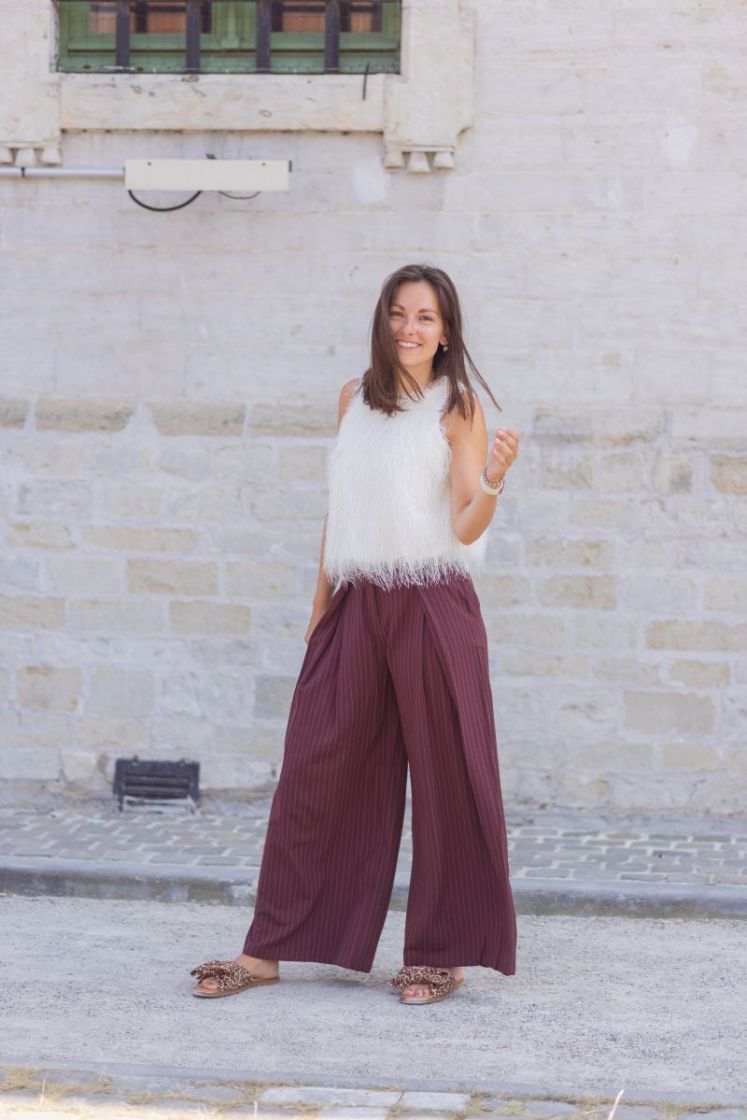 Ella Pants  Bordeaux