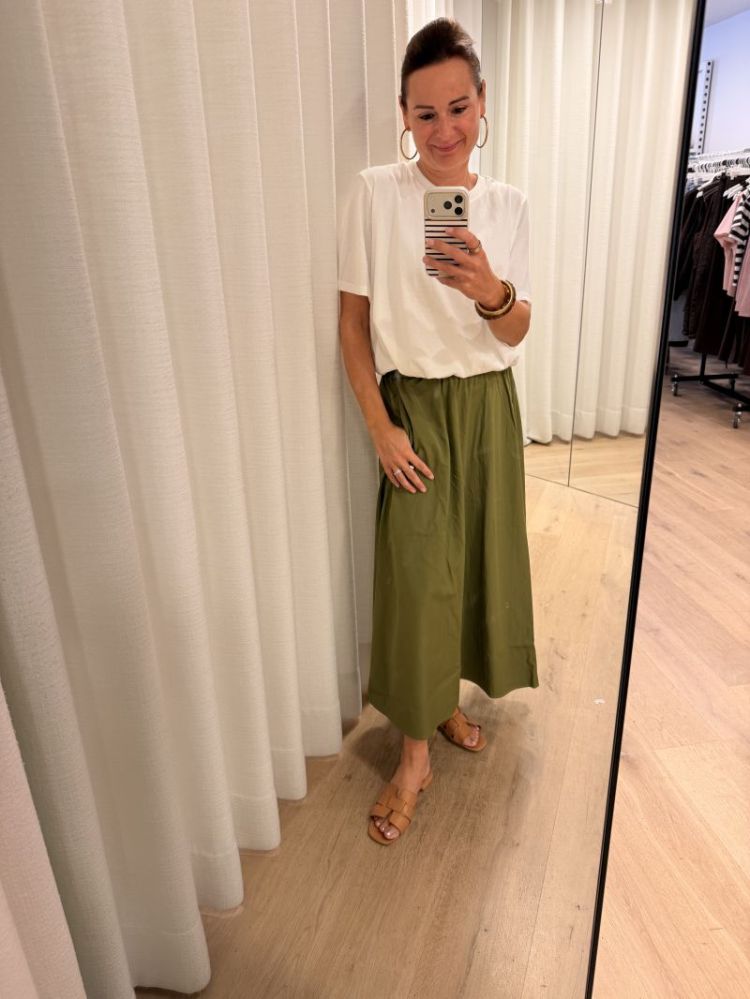 Fenny skirt calliste green