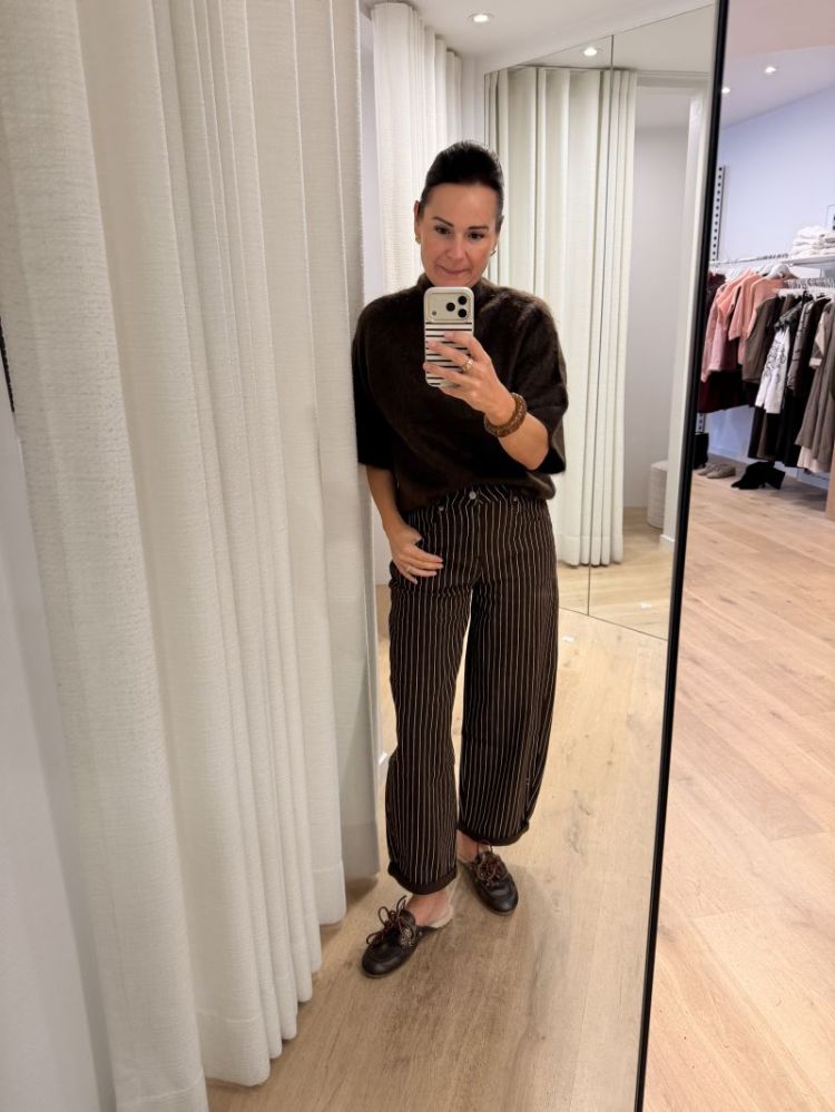 Tilde Mohair blend knit pull mole